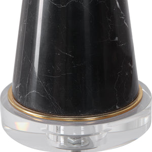 Uttermost Alastair Black Marble Table Lamp