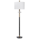 Uttermost Maud Aged Black Floor Lamp