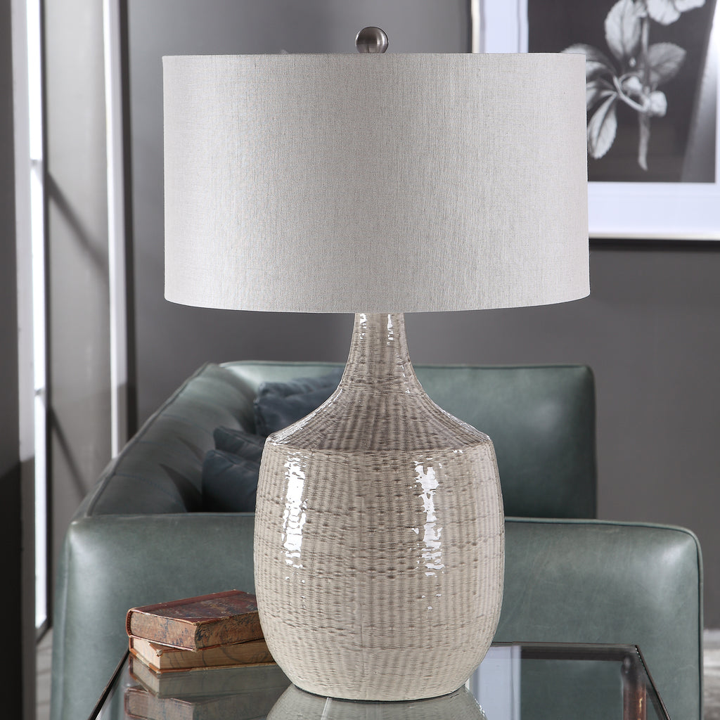 Uttermost Felipe Gray Table Lamp