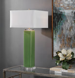 Uttermost Aneeza Tropical Green Table Lamp