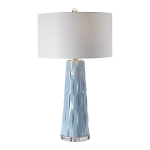 Uttermost Brienne Light Blue Table Lamp