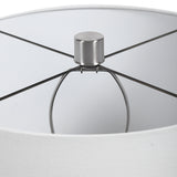 Uttermost Azariah White Crackle Table Lamp