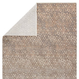 Kevin O'Brien by Jaipur Living Sierra Geometric Taupe/ Gray Runner Rug (2'6"X12')