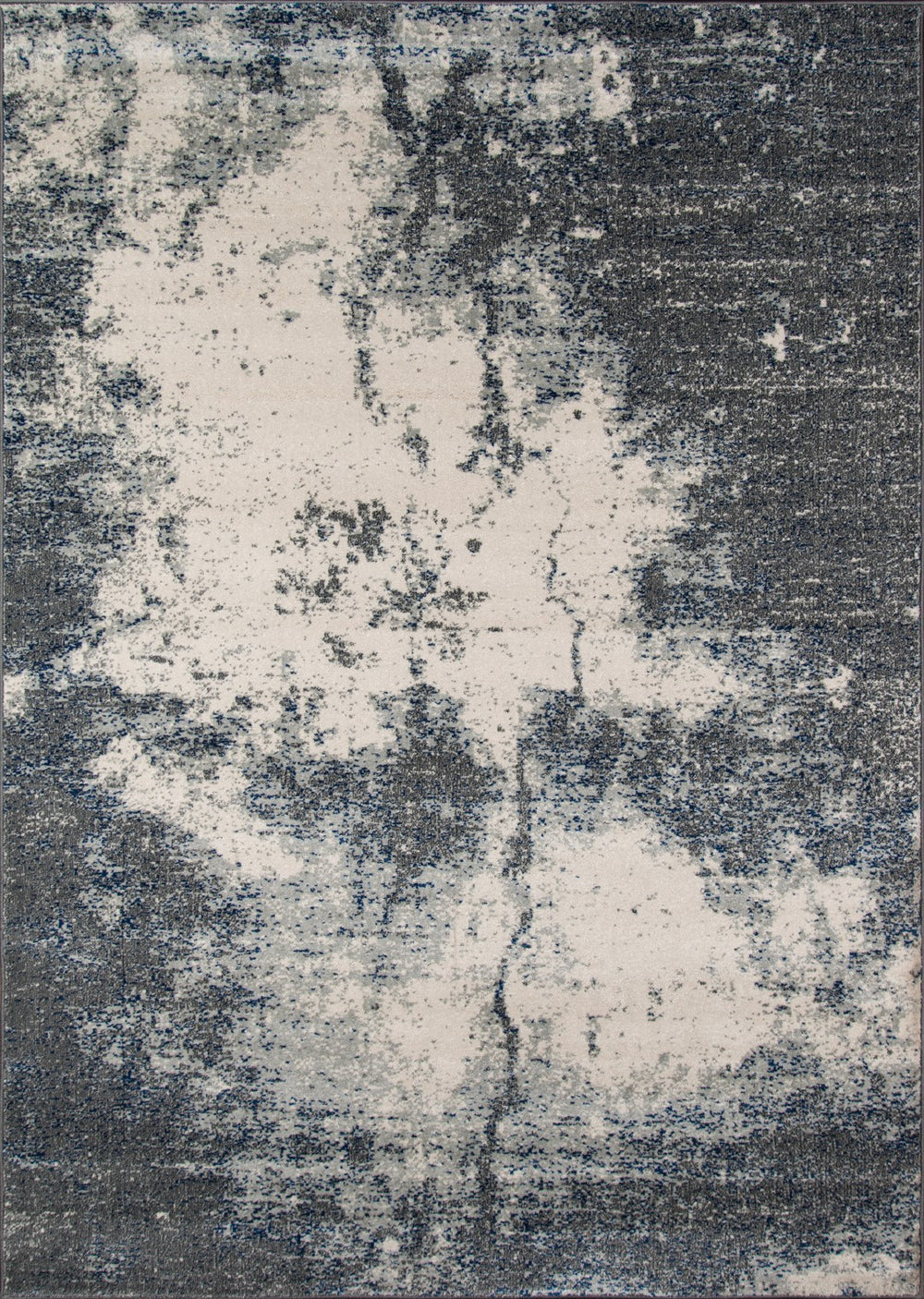 Momeni Loft LO-03 Machine Made Transitional Abstract Indoor Area Rug Grey 9'3" x 12'6" LOFT0LO-03GRY93C6
