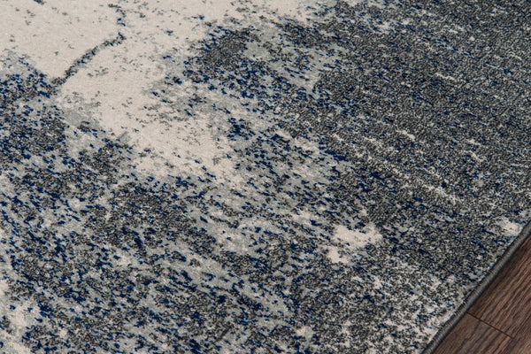 Momeni Loft LO-03 Machine Made Transitional Abstract Indoor Area Rug Grey 9'3" x 12'6" LOFT0LO-03GRY93C6