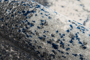 Momeni Loft LO-03 Machine Made Transitional Abstract Indoor Area Rug Grey 9'3" x 12'6" LOFT0LO-03GRY93C6