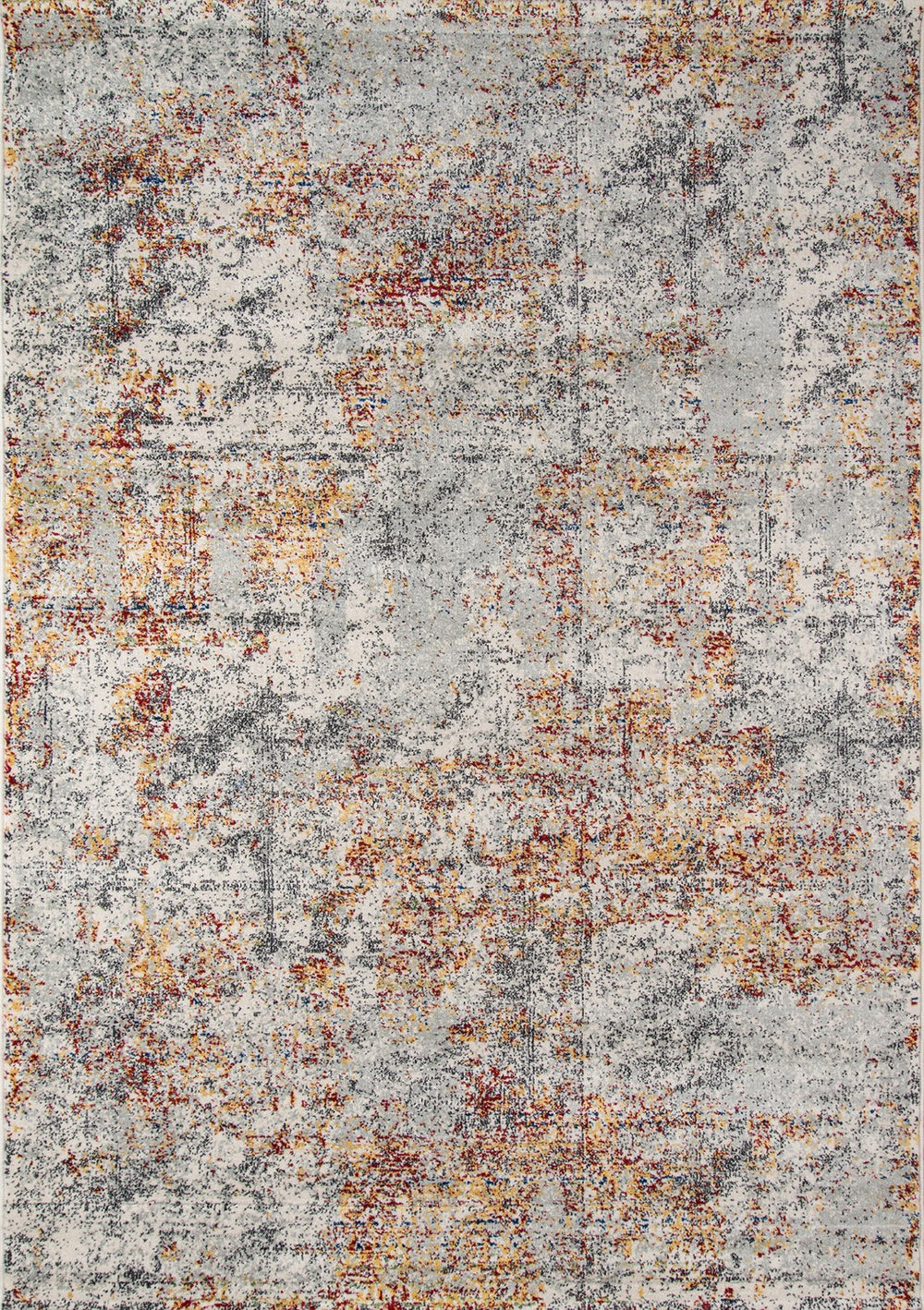 Momeni Loft LO-05 Machine Made Transitional Abstract Indoor Area Rug Multi 9'3" x 12'6" LOFT0LO-05MTI93C6