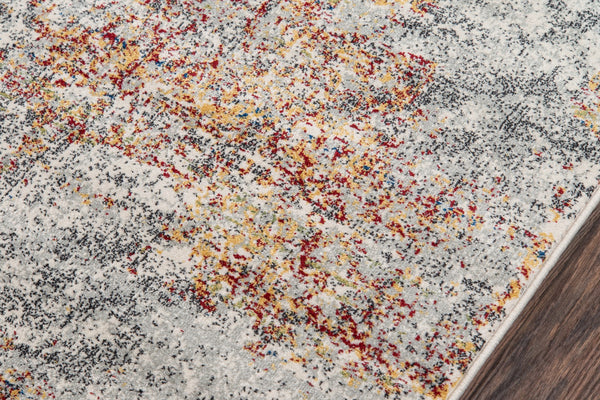 Momeni Loft LO-05 Machine Made Transitional Abstract Indoor Area Rug Multi 9'3" x 12'6" LOFT0LO-05MTI93C6