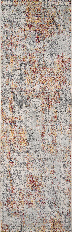 Momeni Loft LO-05 Machine Made Transitional Abstract Indoor Area Rug Multi 9'3" x 12'6" LOFT0LO-05MTI93C6