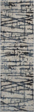 Momeni Logan LGN-1 Machine Made Contemporary Abstract Indoor Area Rug Grey 9'3" x 12'6" LOGANLGN-1GRY93C6