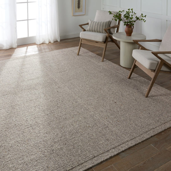 Jaipur Living Lorena Westen LOR01 Handwoven 80% Wool 20% Nylon Solid Area Rug Light Brown 80% Wool 20% Nylon RUG154954