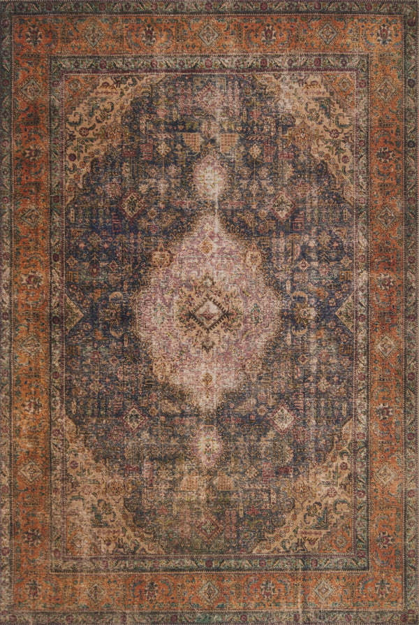Loloi Loren LQ-02 100% Polyester Power Loomed Traditional Rug LORELQ-02PLML84B6