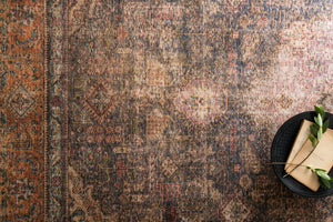 Loloi Loren LQ-02 100% Polyester Power Loomed Traditional Rug LORELQ-02PLML84B6