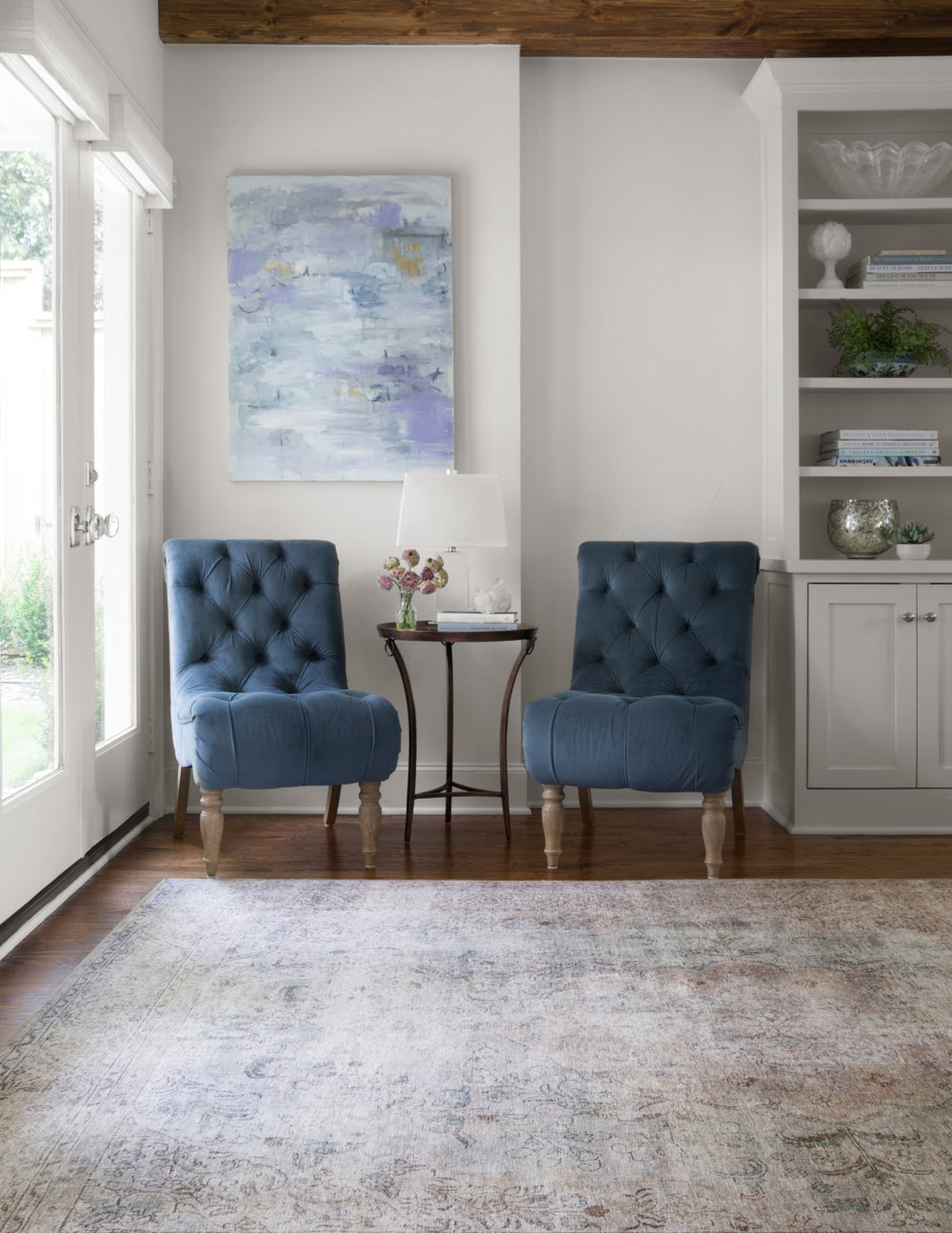 Loloi Loren LQ-04 100% Polyester Power Loomed Traditional Rug LORELQ-04SISL84B6