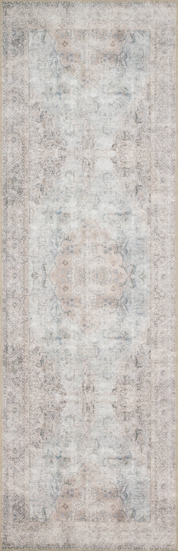 Loloi Loren LQ-04 100% Polyester Power Loomed Traditional Rug LORELQ-04SISL84B6
