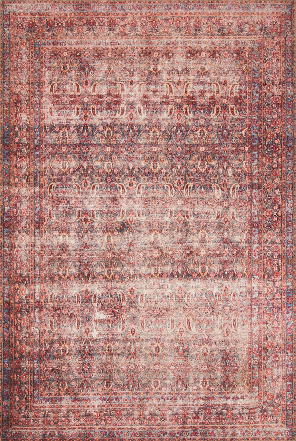 Loloi Loren LQ-05 100% Polyester Power Loomed Traditional Rug LORELQ-05EGCS84B6