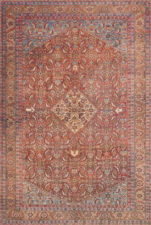 Loloi Loren LQ-06 100% Polyester Power Loomed Traditional Rug LORELQ-06REML84B6