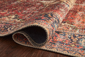 Loloi Loren LQ-07 100% Polyester Power Loomed Traditional Rug LORELQ-07RENV84B6