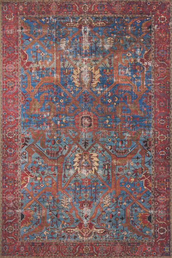 Loloi Loren LQ-10 100% Polyester Power Loomed Traditional Rug LORELQ-10BBRE84B6