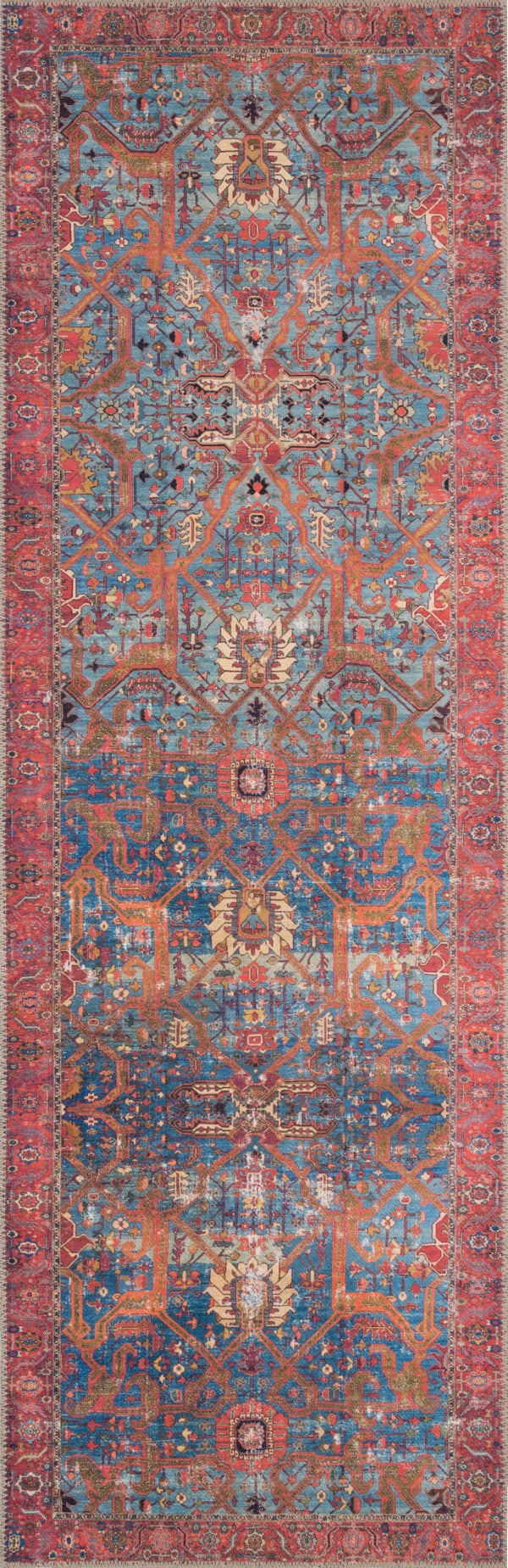 Loloi Loren LQ-10 100% Polyester Power Loomed Traditional Rug LORELQ-10BBRE84B6