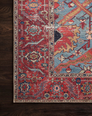 Loloi Loren LQ-10 100% Polyester Power Loomed Traditional Rug LORELQ-10BBRE84B6
