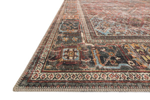 Loloi Loren LQ-13 100% Polyester Power Loomed Traditional Rug LORELQ-13BKMD84B6