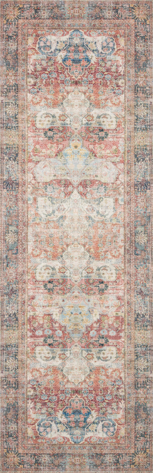 Loloi Loren LQ-14 100% Polyester Power Loomed Traditional Rug LORELQ-14BKML84B6