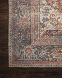 Loloi Loren LQ-14 100% Polyester Power Loomed Traditional Rug LORELQ-14BKML84B6