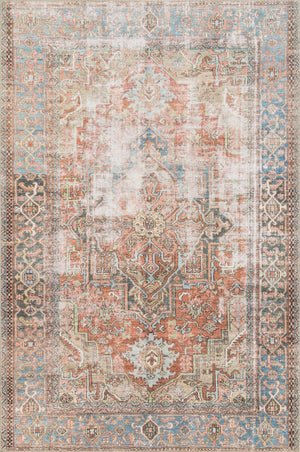 Loloi Loren LQ-15 100% Polyester Power Loomed Traditional Rug LORELQ-15TCSC84B6