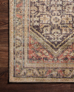 Loloi Loren LQ-17 100% Polyester Pile Power Loomed Traditional Rug LORELQ-17CCML84B6