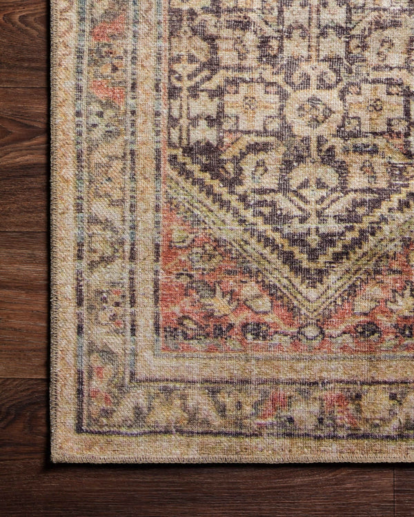 Loloi Loren LQ-17 100% Polyester Pile Power Loomed Traditional Rug LORELQ-17CCML84B6