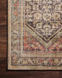 Loloi Loren LQ-17 100% Polyester Pile Power Loomed Traditional Rug LORELQ-17CCML84B6