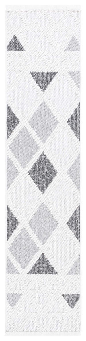 Safavieh Lotus 102 Transitional Power Loomed Rug Ivory / Dark Grey LOT102A-9