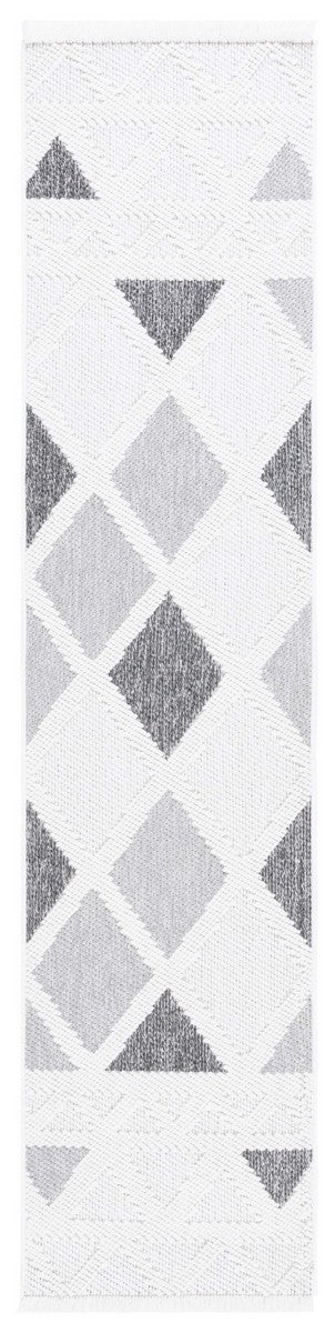 Safavieh Lotus 102 Transitional Power Loomed Rug Ivory / Dark Grey LOT102A-9