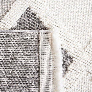 Safavieh Lotus 102 Transitional Power Loomed Rug Ivory / Dark Grey LOT102A-9