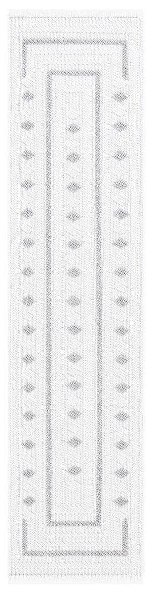 Safavieh Lotus 104 Transitional Power Loomed Rug Ivory / Grey LOT104A-9