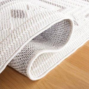 Safavieh Lotus 104 Transitional Power Loomed Rug Ivory / Grey LOT104A-9