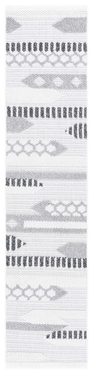 Safavieh Lotus 107 Transitional Power Loomed Rug Ivory / Dark Grey LOT107A-9