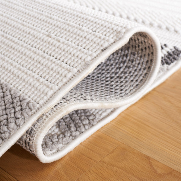 Safavieh Lotus 107 Transitional Power Loomed Rug Ivory / Dark Grey LOT107A-9