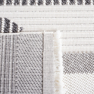 Safavieh Lotus 107 Transitional Power Loomed Rug Ivory / Dark Grey LOT107A-9