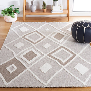 Safavieh Lotus 110 Transitional Power Loomed Rug Beige / Ivory LOT110B-9