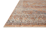 Loloi Lourdes LOU-07 Polyester, Viscose Pile Power Loomed Traditional Rug LOURLOU-07TGOCB6F7