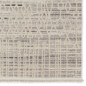 Jaipur Living Lore Caiya LRE02 Power Loomed 70% Polypropylene 30% Polyester Trellis Area Rug Cream 70% Polypropylene 30% Polyester RUG155337