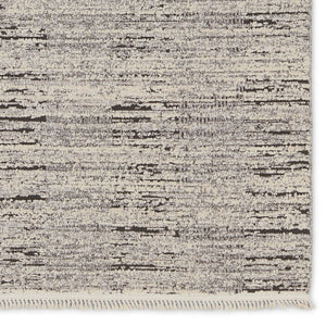 Jaipur Living Lore Duna LRE04 Power Loomed 70% Polypropylene 30% Polyester Stripes Area Rug Gray 70% Polypropylene 30% Polyester RUG155351