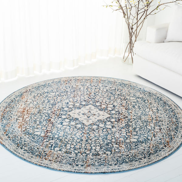 Safavieh Fleur Power Loomed Polyester Pile Traditional Rug LRL1355A-9