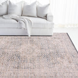 Safavieh Lauren Ralph Lauren 1612 Power Loomed 80% Polyester/20% Cotton Transitional Rug LRL1612A-9