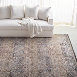 Safavieh Lauren Ralph Lauren 1614 Power Loomed 80% Polyester/20% Cotton Transitional Rug LRL1614A-9