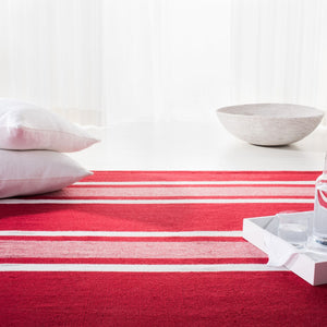 Safavieh Hanover Stripe Flat Weave Polyester Rug LRL2461D-9