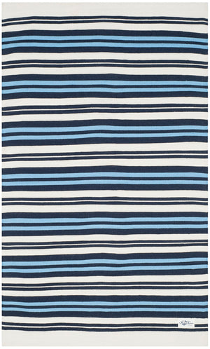 Safavieh Leopold Stripe Flat Weave Polyester Rug LRL2462B-9