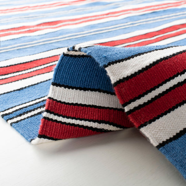 Safavieh Leopold Stripe Flat Weave Polyester Rug LRL2462D-9